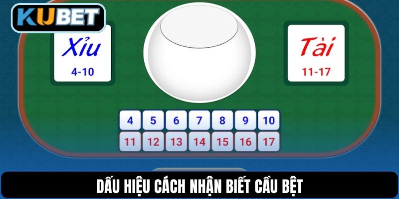 Dấu hiệu cách nhận biết cầu bệt